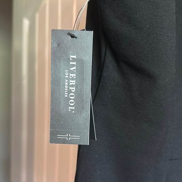 Liverpool Black Sleeveless Sheath Dress NWT size 6/28 - Picture 5 of 7